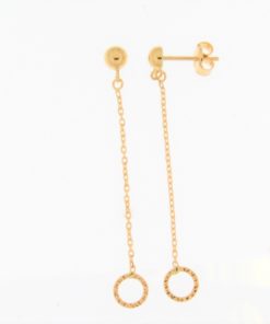 Oorbel goud